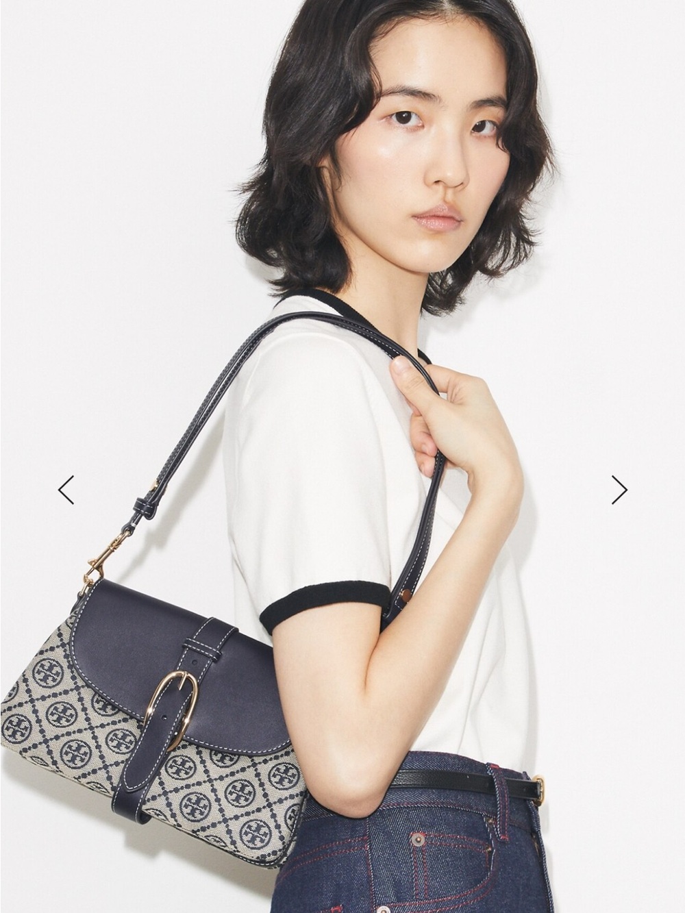 TORY BURCH T MONOGRAM SOFT SMALL SHOULDER BAG - Picture 3 of 12